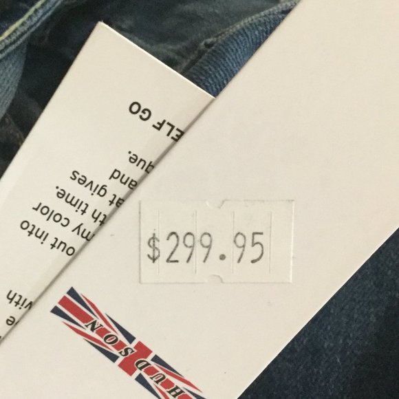 NWT Hudson Signature bootcut jeans say size 32" waist - Picture 6 of 10